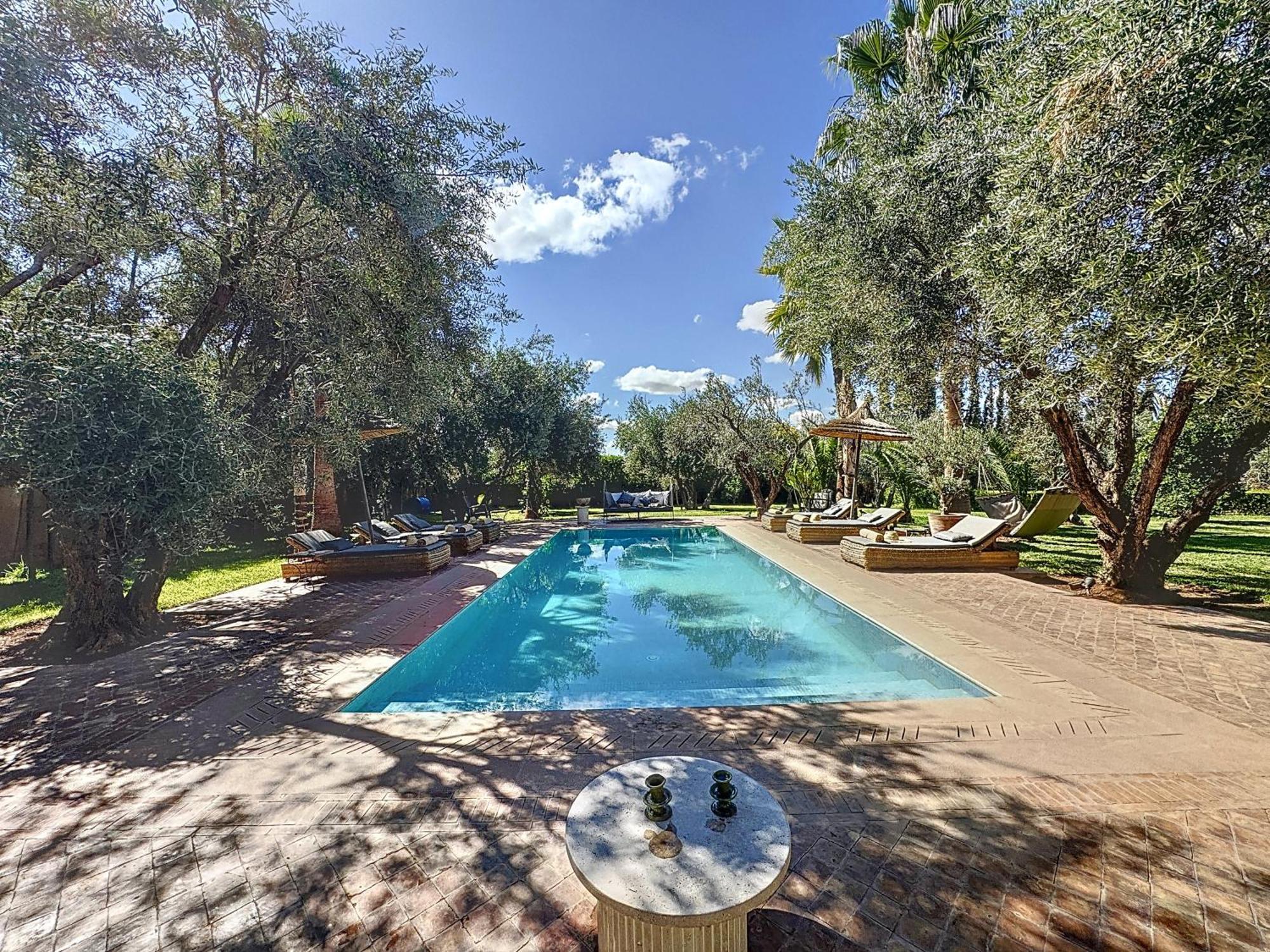 Villa Paschmina Piscine Chauffee Ourika Exterior foto