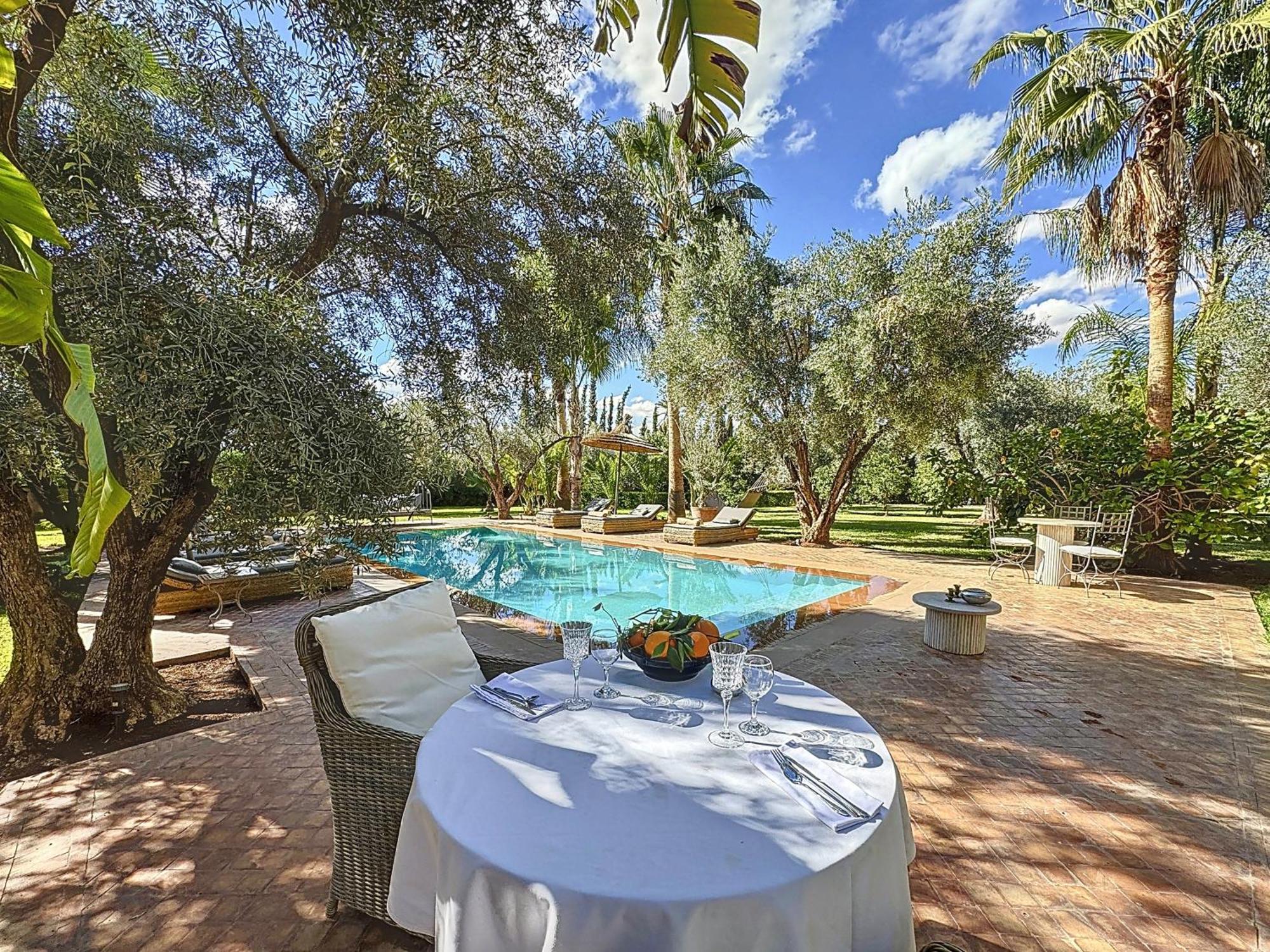 Villa Paschmina Piscine Chauffee Ourika Exterior foto